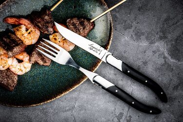 Набор столовых вилок с футляром 6 предметов Laguiole Style de Vie