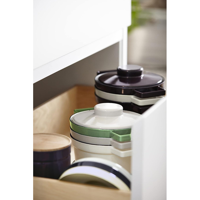 Кастрюля 24 см, эмалированная, белая Riess 2123-211