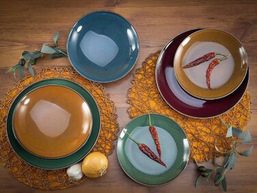 Столовый сервиз на 4 человека 16 предметов Marrakesh Collection CreaTable