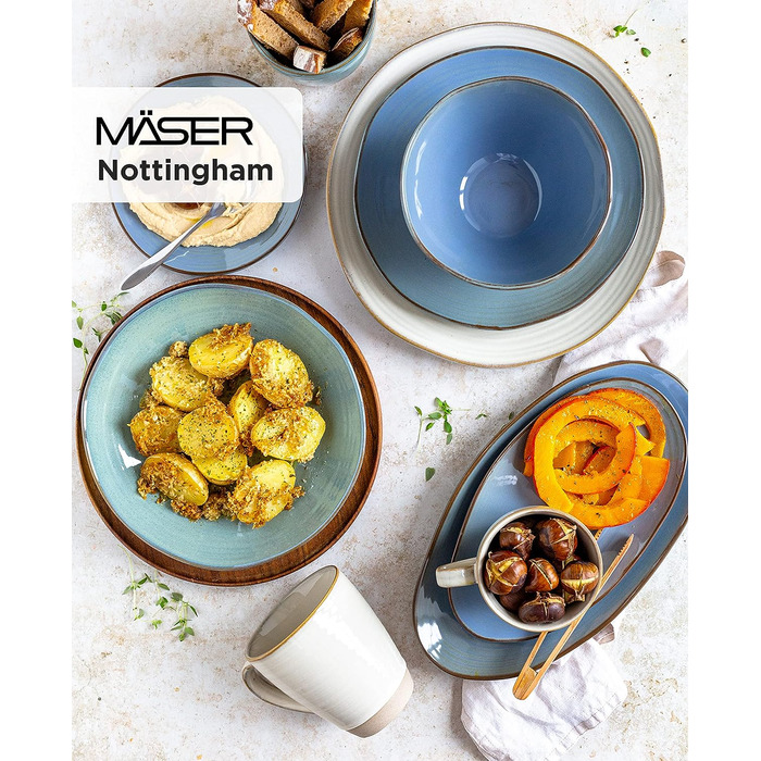 Набор тарелок для супа 4 предмета Nottingham Series MÄSER