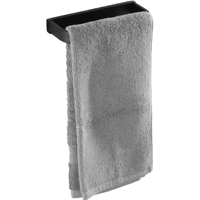 Вешалка для полотенец 20 см Matt Black Flybath