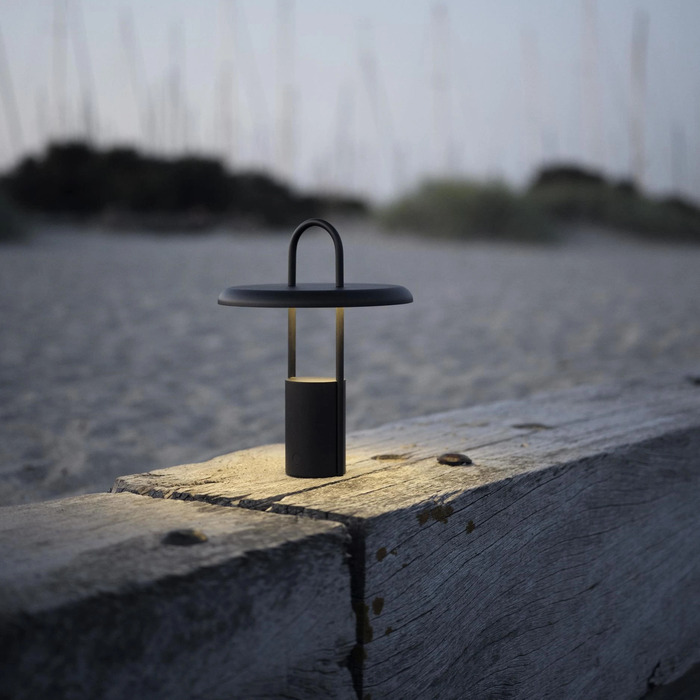 Портативный светодиодный светильник 33,5 см Black Pier Stelton