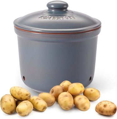 Горшок для хранения 5,5 л Grey Maxi Plus Römertopf