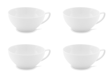 Набор чашек для чая 0,18 л, 4 предмета, белый Chai Friesland
