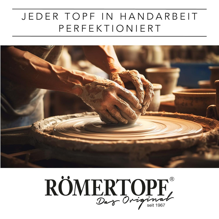 Горшок для чеснока 0,6 л Grey Römertopf