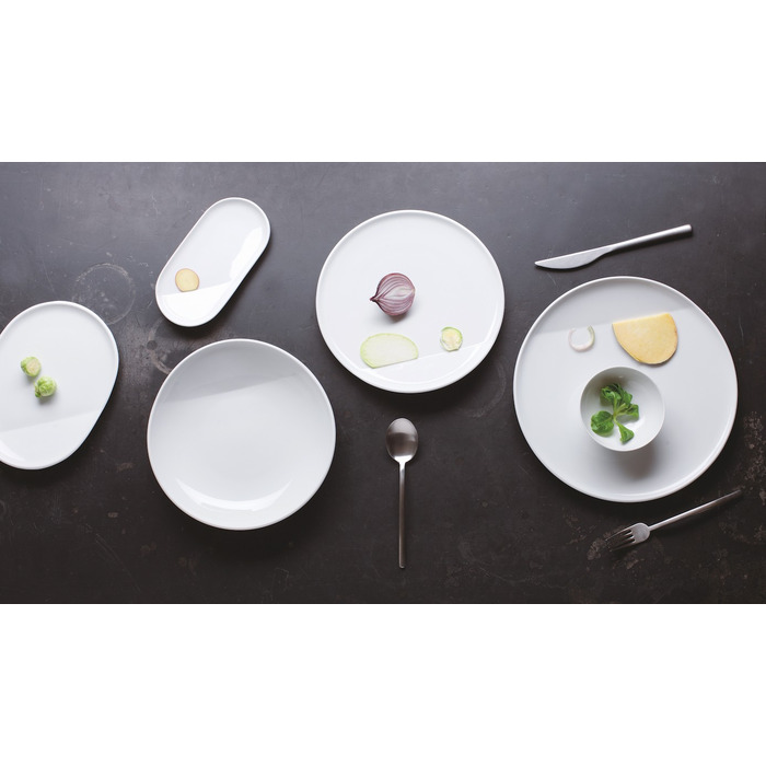 Тарелка для завтрака 22,5 см, белая O – The Better Place Kahla