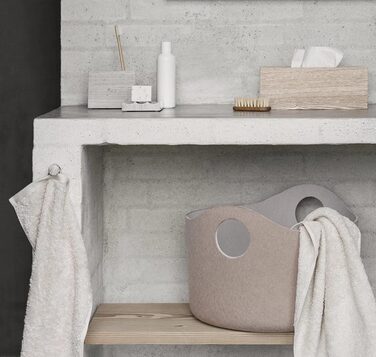 Корзина для белья 44 см Rustic Brown Tiggy Blomus