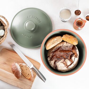 Хлебница 30 см Green Römertopf