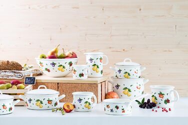 Кастрюля 1.5 л 16 см, эмалированная Riess 0164-068