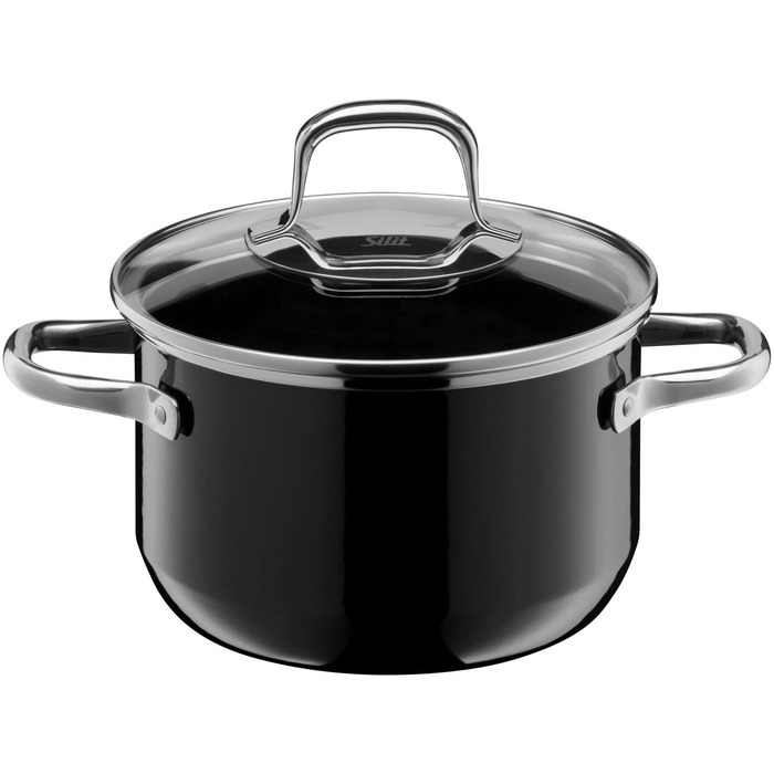 Набор кастрюль 4 предмета Black Elegance Line Silit