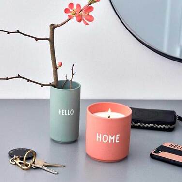 Свеча ароматическая "Home" 8,7 х 8 см Nude Favourite Design Letters