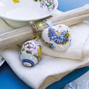 Подвеска пасхальное сердце "Гусак" 7 см Easter 2023 Hutschenreuther