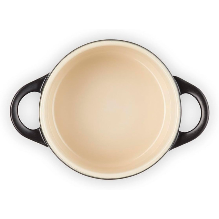 Мини-кастрюля / жаровня 10 см, матовый черный Le Creuset