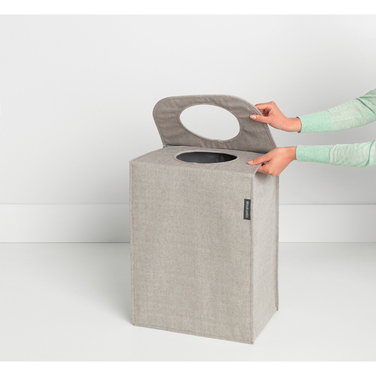 Сумка для белья серая 55 л Brabantia