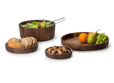 Чаша орех Ø 31 x 12 см Continenta