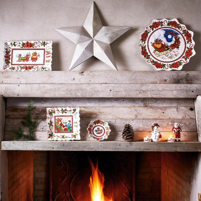 Блюдо для выпечки большое 'полет Санты' 42 см Toy's Fantasy Villeroy & Boch