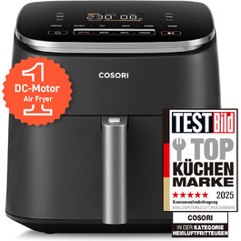 Аэрофритюрница 6 л 1725 Вт Darkgray Turboblaze XXL COSORI