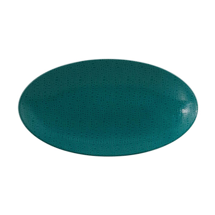 Блюдо овальное 33 x 18 см Fashion Trendy Petrol Life Seltmann Weiden