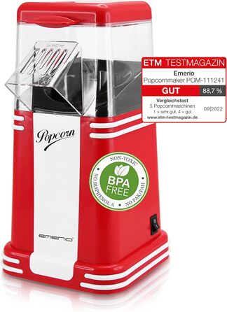 Машина для попкорна 1200 Вт Emerio