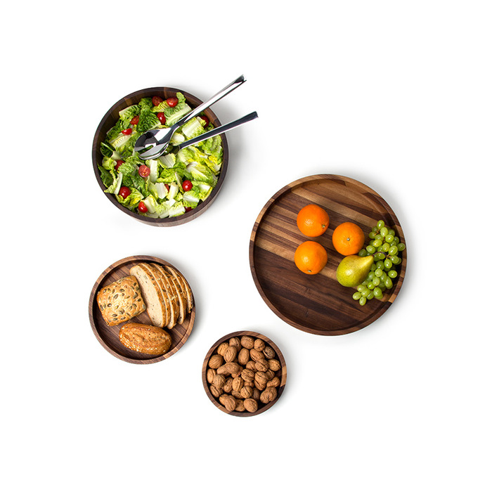 Чаша орех Ø 31 x 12 см Continenta