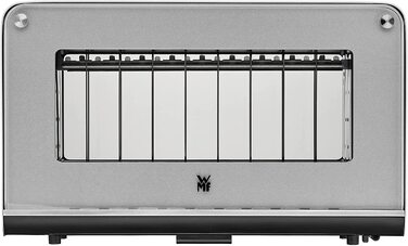 Стеклянный тостер WMF Lono / на 2 ломтика / с насадкой для булочек / 7 ступеней