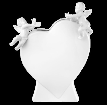 Ваза в форме сердца с Амуром 28.4 Seltmann