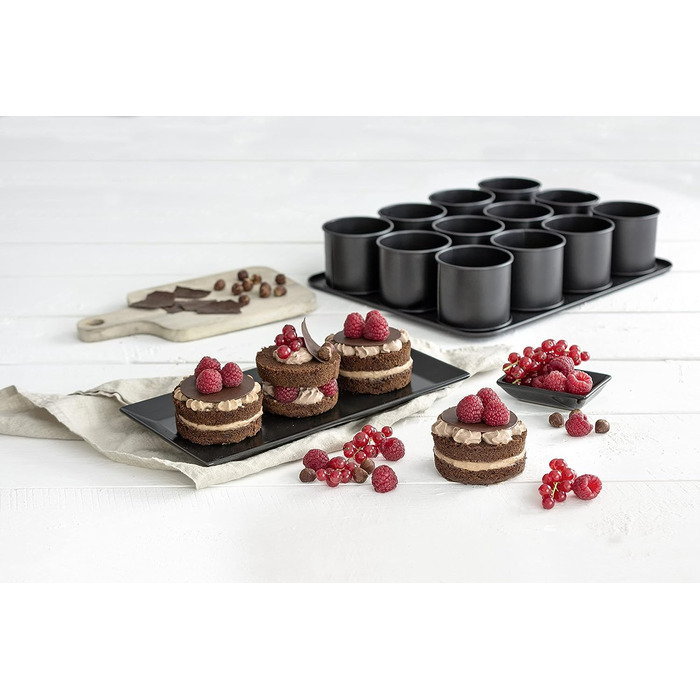 Набор форм для выпечки краффина на 12 порций Zenker