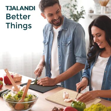 Набор из 3 разделочных досок из дерева TJALANDI