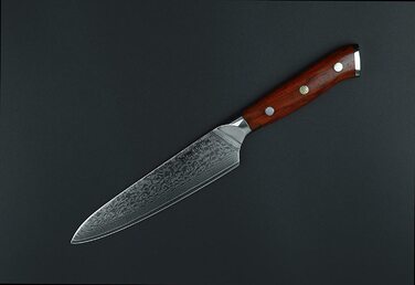 Поварской нож из дамасской стали 13 см SCHNEIDWERK