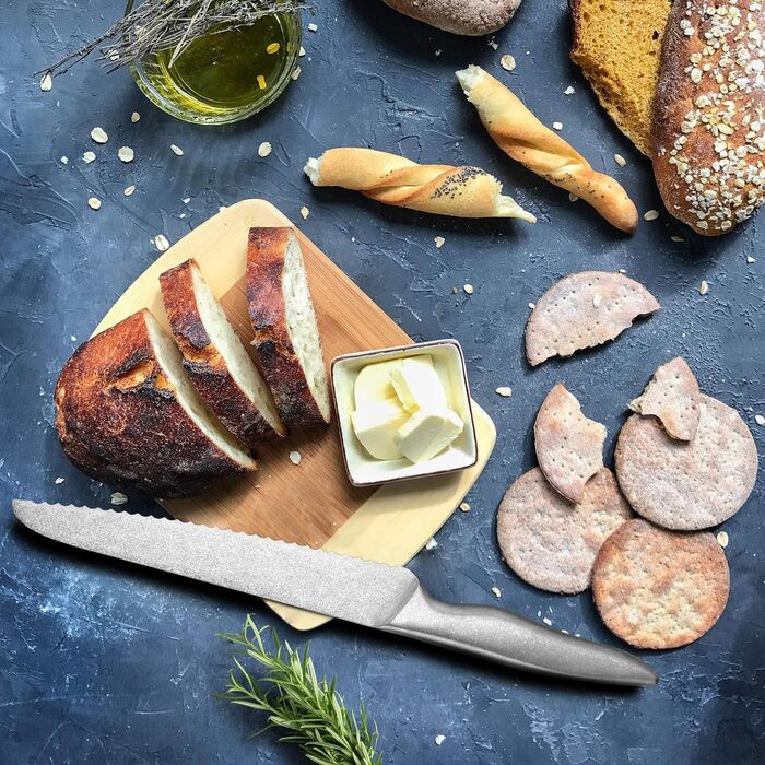 Набор ножей из нержавеющей стали с чехлом 6 предметов Hecef