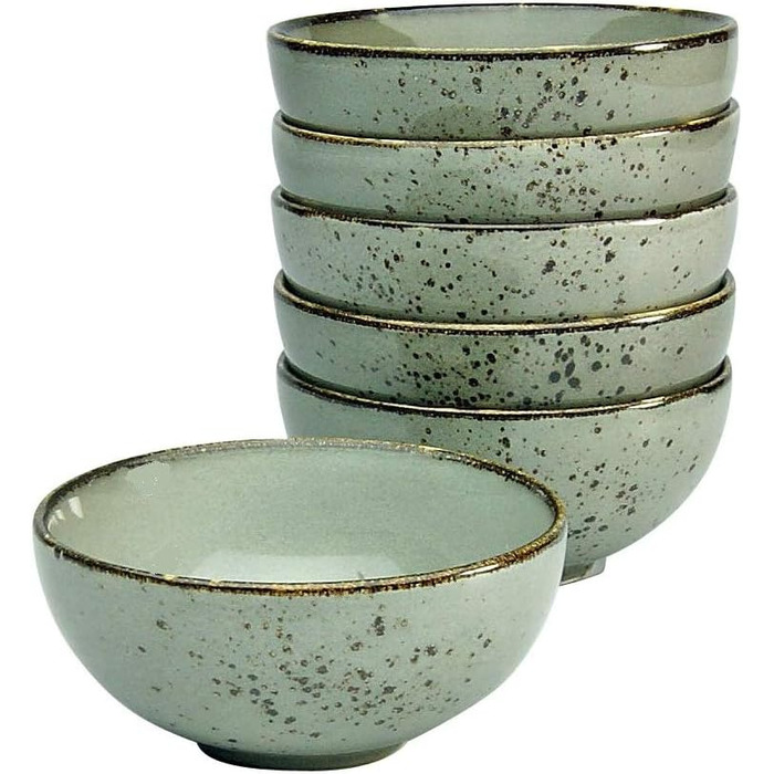 Набор глубоких тарелок 11,5 см 6 предметов Nature Collection Stone CreaTable