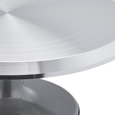 Вращающаяся тарелка для торта 30,5 х 13 см Silver Relaxdays