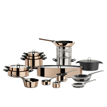 Кастрюля 28 см 3,7 л медь Cintura Orione Alessi