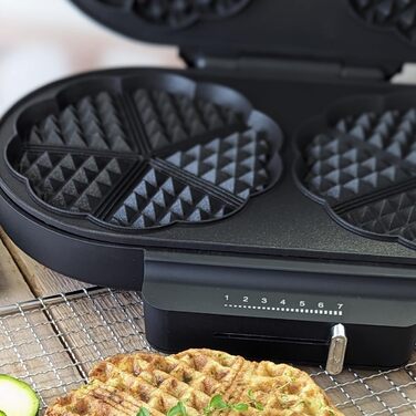 Вафельница для 2 вафель в форме сердца 1250 Вт WA1250 Rommelsbacher