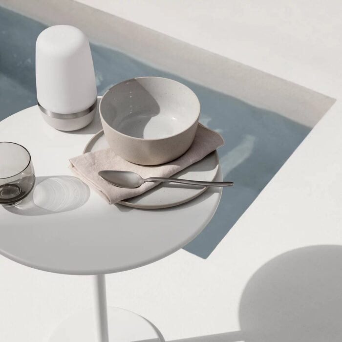 Светодиодный уличный светильник маленький 15 см Warm Gray Spirit Blomus