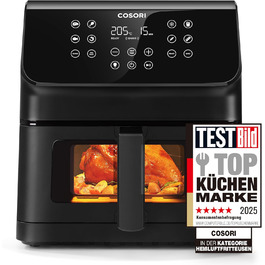 Фритюрница многофункциональная 6,2 л 1700 Вт Black XXL COSORI