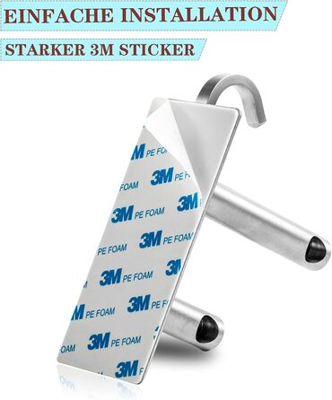 Вешалка для полотенец с 2 крючками 43,5 см ‎JS