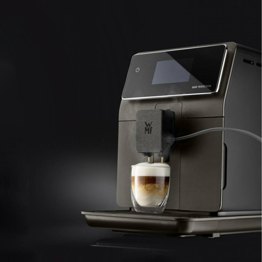 Кофемашина на 2 чашки со вспенивателем молока, матово-черная Perfection 780 WMF