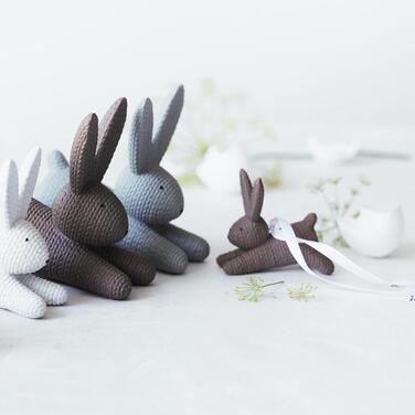 Фигурка "Кролик" роза средняя 10,5x5,5x9,5 см Rabbits Rosenthal