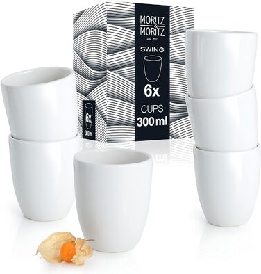 Набор из 6 кружек для кофе 0,3 л Moritz & Moritz