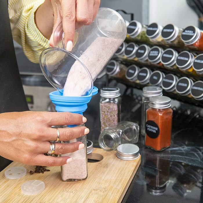 Набор банок для специй 120 мл 24 предмета Deco Haus