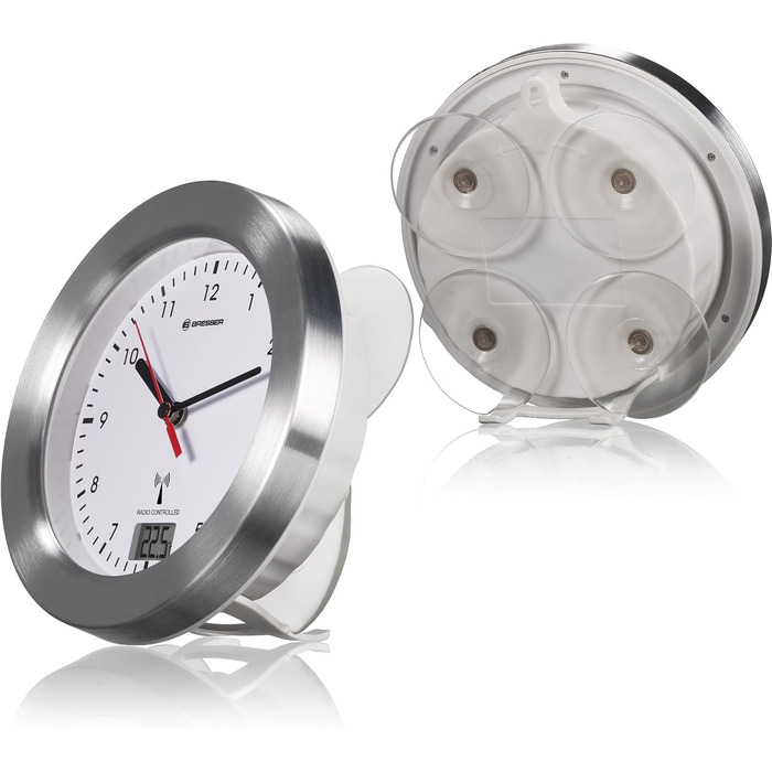 Часы радиоуправляемые 18 см "MyTime Bath" Bresser