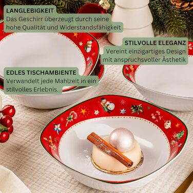 Набор рождественских пиал 0,3 л 6 предметов Bilgola Christmas Design Sänger