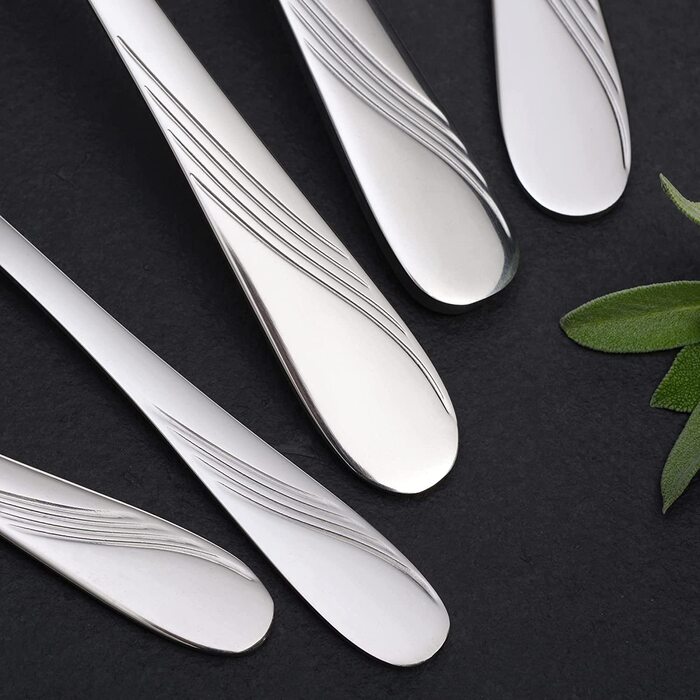 Набор столовых приборов на 12 человек, 60 предметов, нержавеющая сталь Stralsund Series GRÄWE