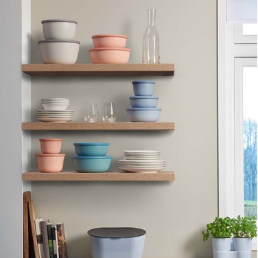 Набор контейнеров высоких, 4 предмета Nordic Blush Cirqula Mepal