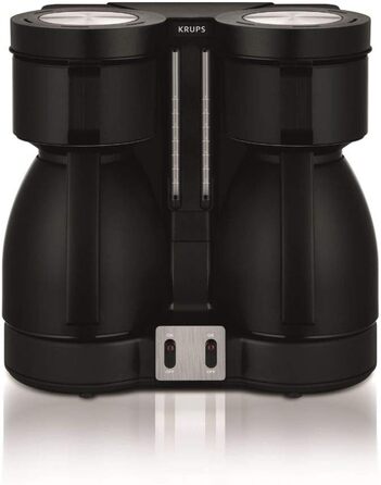 Кофеварка двойная 850 Вт, черная Duothek KT8501 Krups