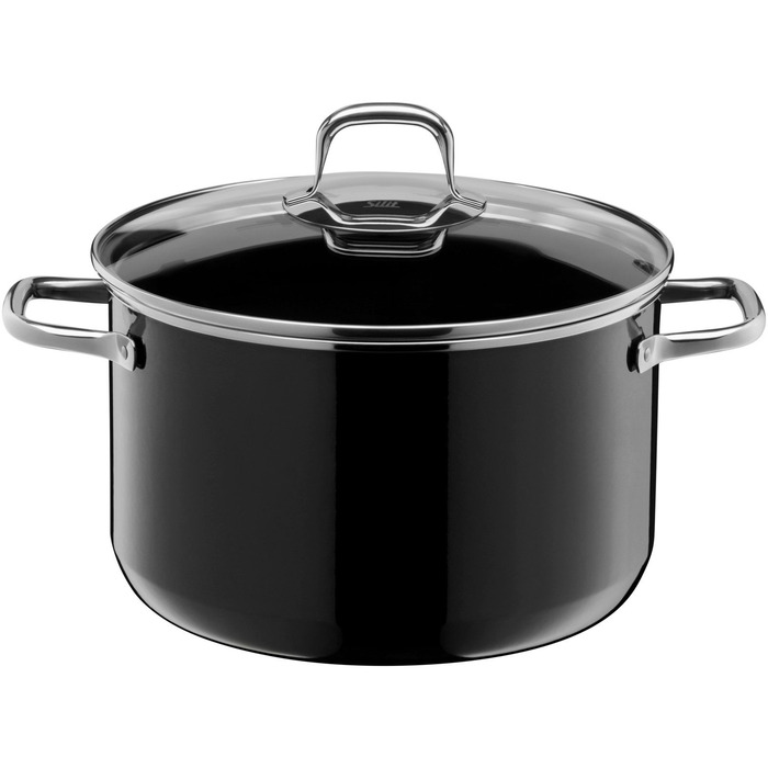 Набор кастрюль 4 предмета Black Elegance Line Silit