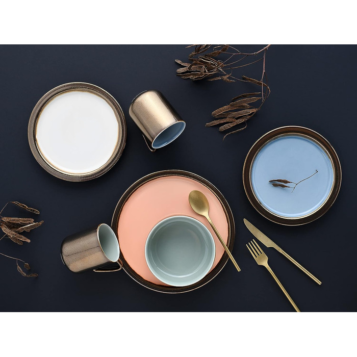 Столовый сервиз на 4 человека 16 предметов Rustic Collection CreaTable