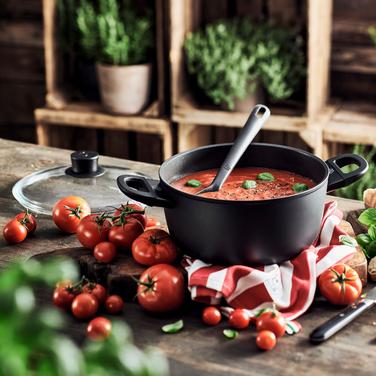 Кастрюля 20 см, черная Avola Ballarini