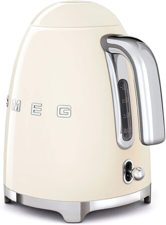 Электрический чайник 1,7 л 2400 Вт Cream Smeg